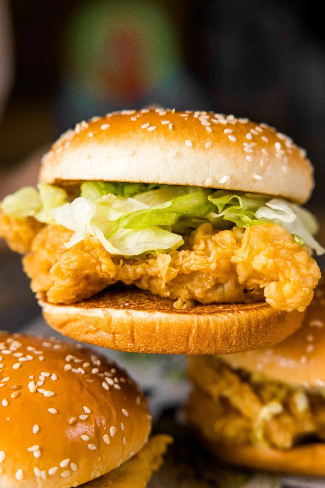 脆感:82828282肯德基 · 劲脆鸡腿堡02试吃员b:好神奇,真的