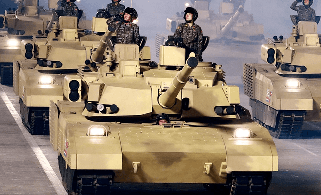 原创朝鲜装备志先军915主战坦克