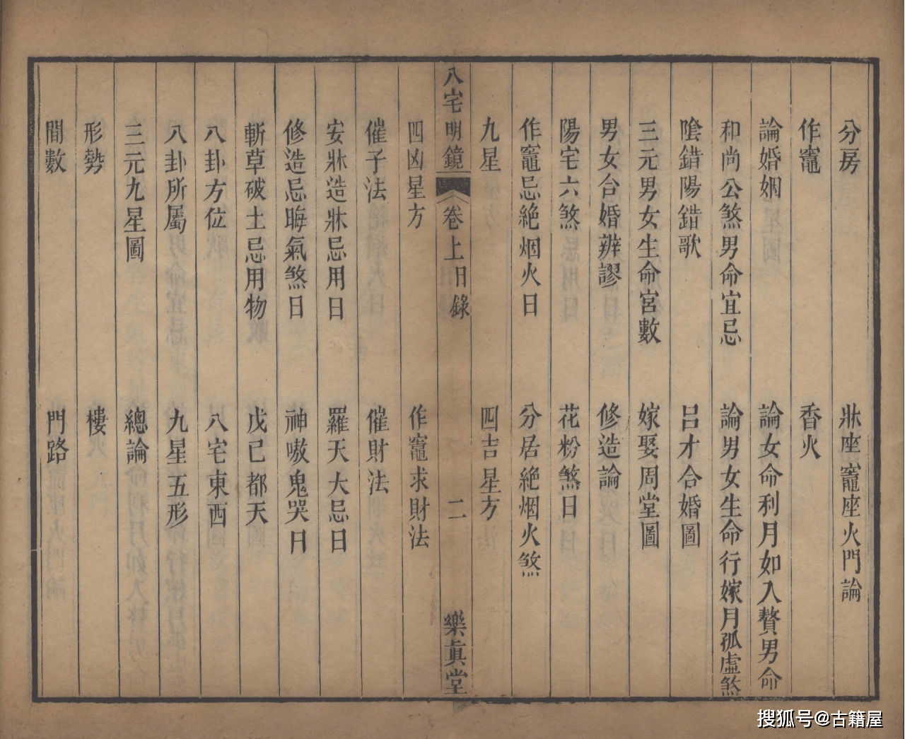 八宅派的扛鼎之作《八宅明镜》_风水_古籍_中国