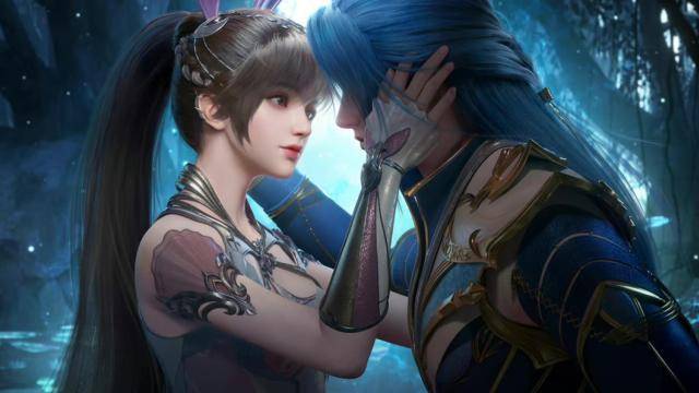 斗罗大陆:唐昊见证小舞复活,唐三时隔十年为小舞梳头,画面太美了_魂兽