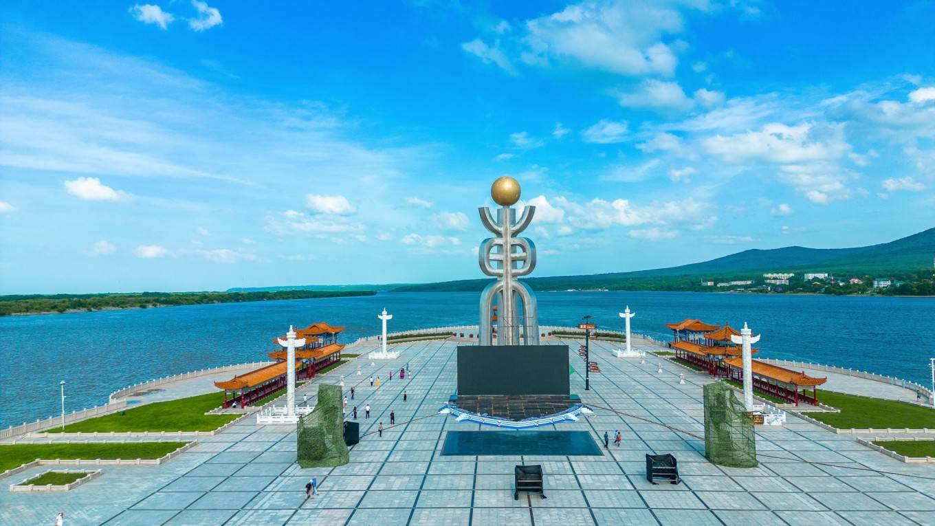 五天四晚,佳木斯自驾之旅_的花海_展厅_广场