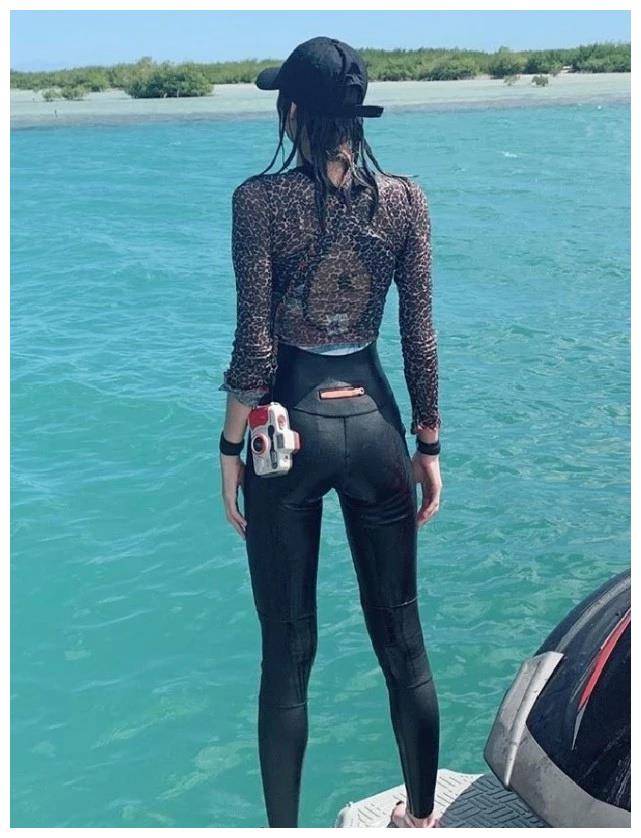 原创为什么女生都羡慕lisa看她晒度假生图里的真实腿长就懂了