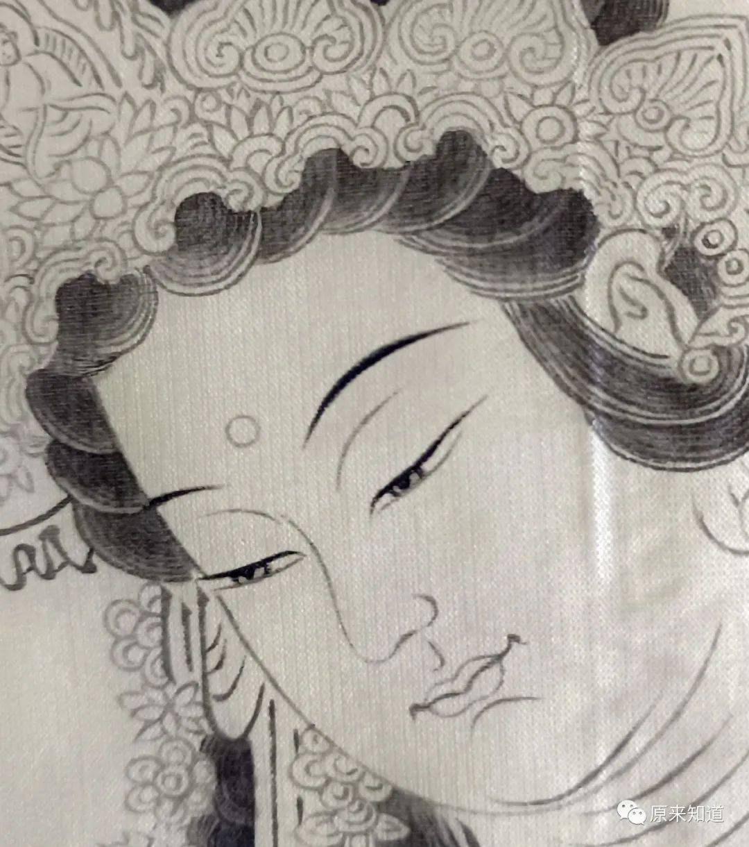 知道书画丨郑小语佛画 《童子拜观音》