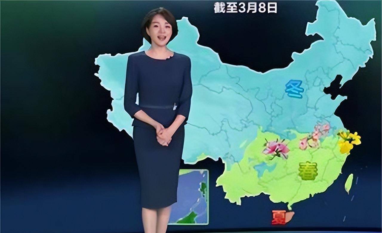 原创央视天气预报主持人王兰怡女儿晓晓和妈妈很像老公是谁成谜