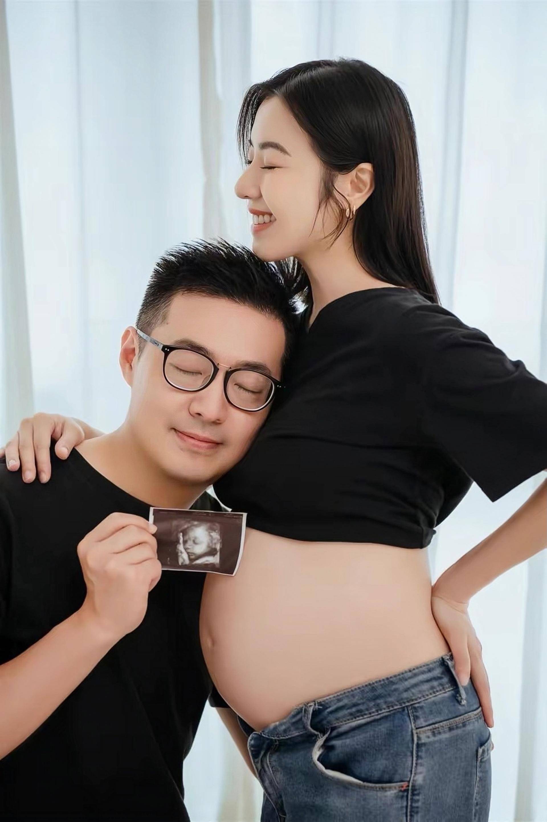嫁上海富商！40岁台湾知名女星叶安婷宣布怀孕,晒各种孕肚照引热议