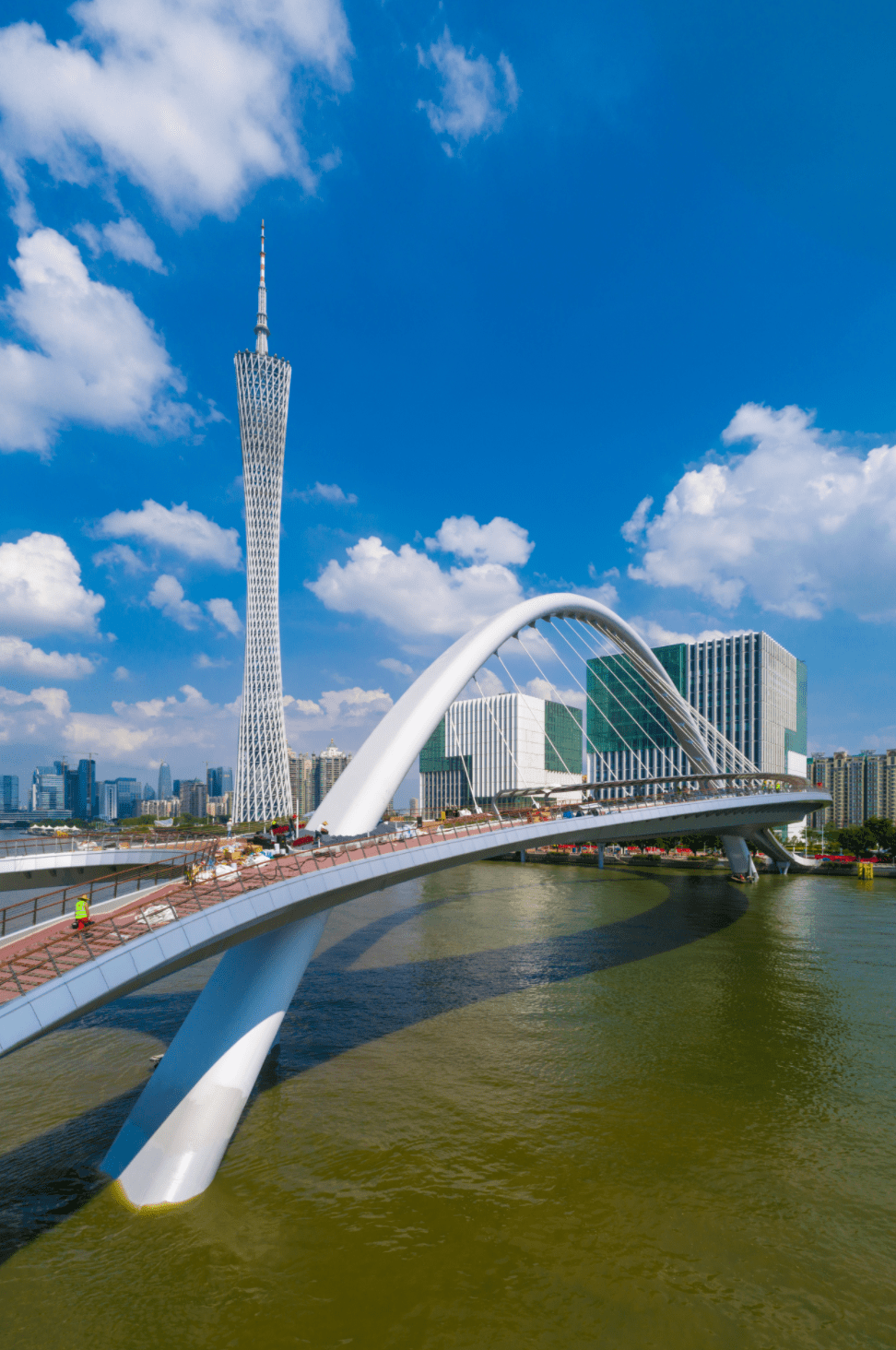 广州海心桥入围国际桥梁界最高奖项创两项世界之最