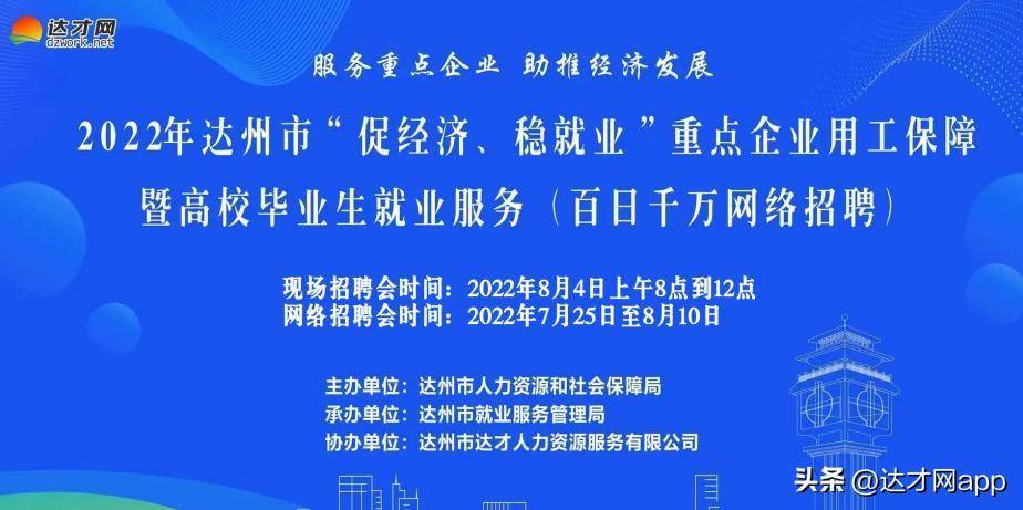 达州市启动重点企业用工保障暨高校毕PG电子APP下载 - 官