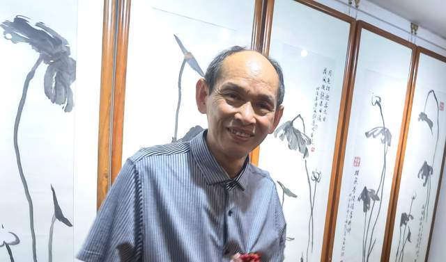 和风雅颂刘广文水墨荷花展隆重举行