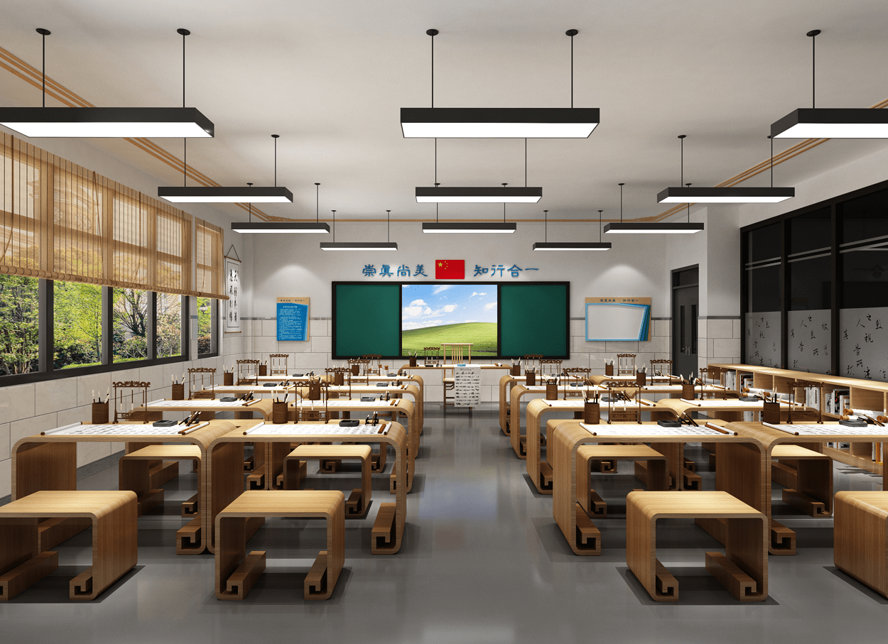 学校功能室设计——多彩校园文化,多元智趣课程_教育_陶艺_剪纸