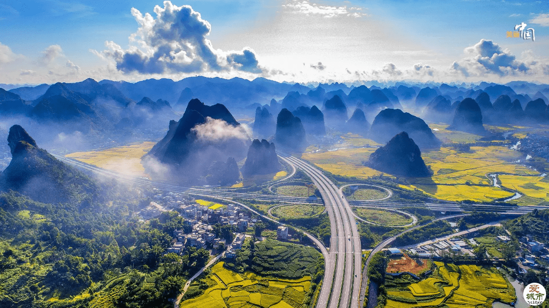 广西最美高速公路图片