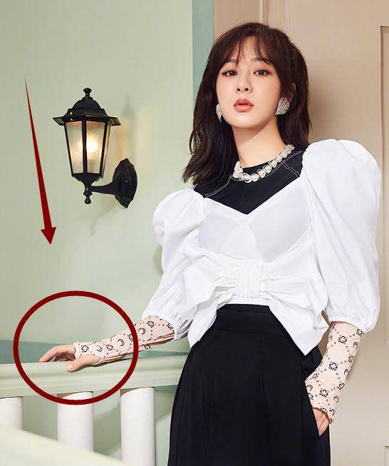 原创杨紫p图连指甲盖都不放过看指甲未修图颠覆对女星的认知