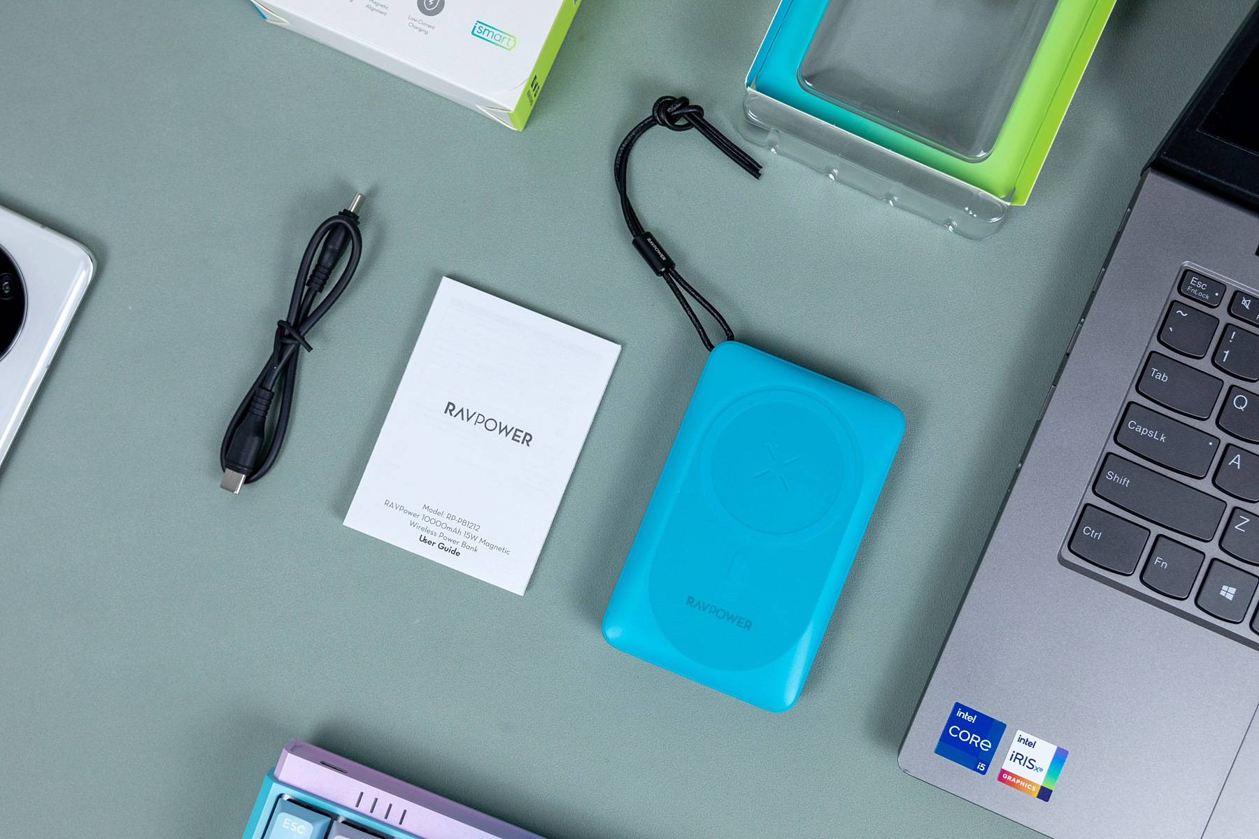 有颜值,大容量,RAVPOWER磁吸无线充电宝评测