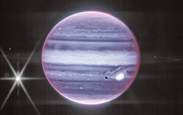 Webb Telescope shows Jupiter's rings and moons in new photos 