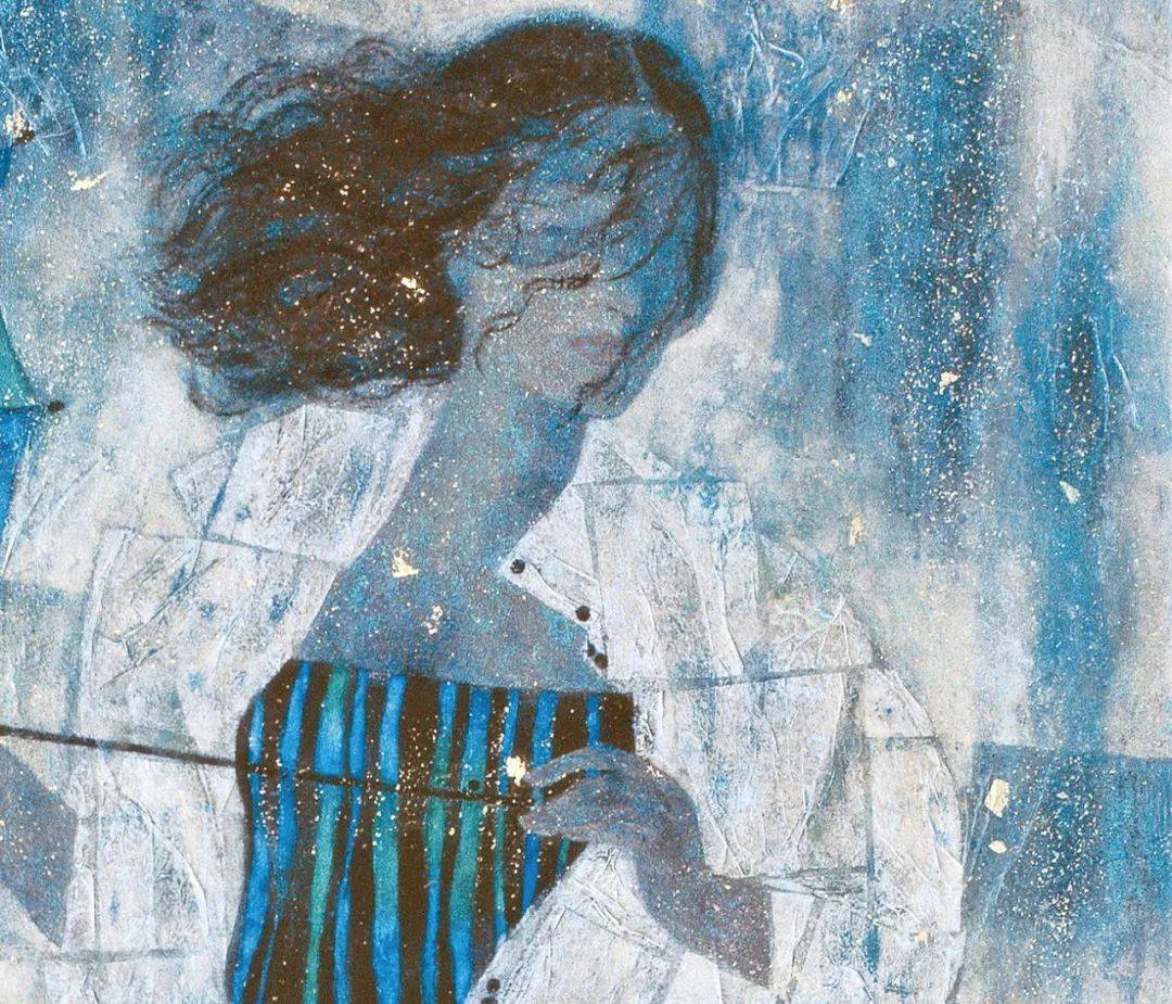 胡明哲 | 岩彩人物画技法连载(三)