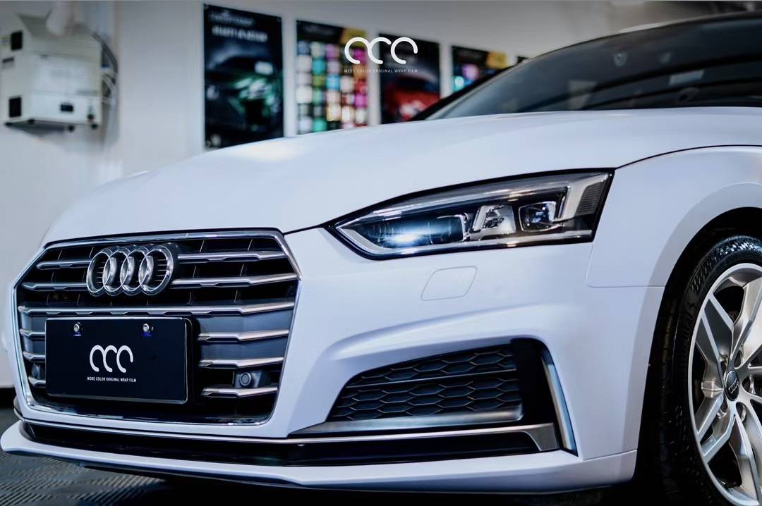 奥迪a5漫彩改色膜pet轻灰蓝,低饱和度的灰蓝色_搜狐汽车_搜狐网