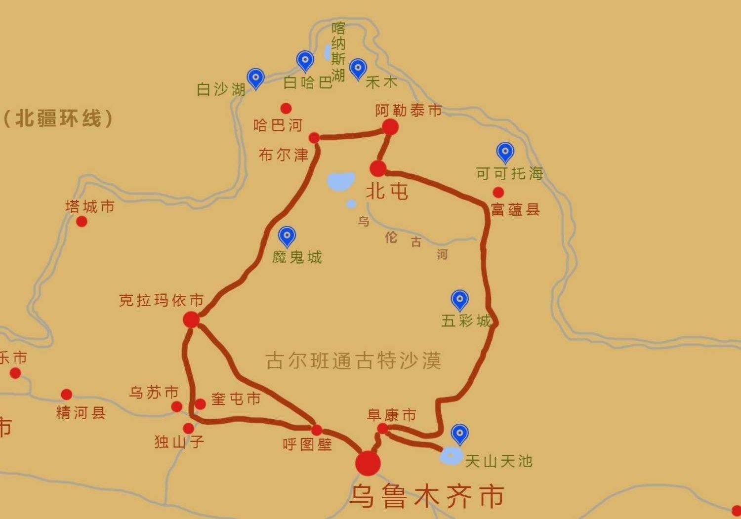 大自然所作的神奇画作,大漠深处的色彩震撼——新疆五彩湾_山丘_城市