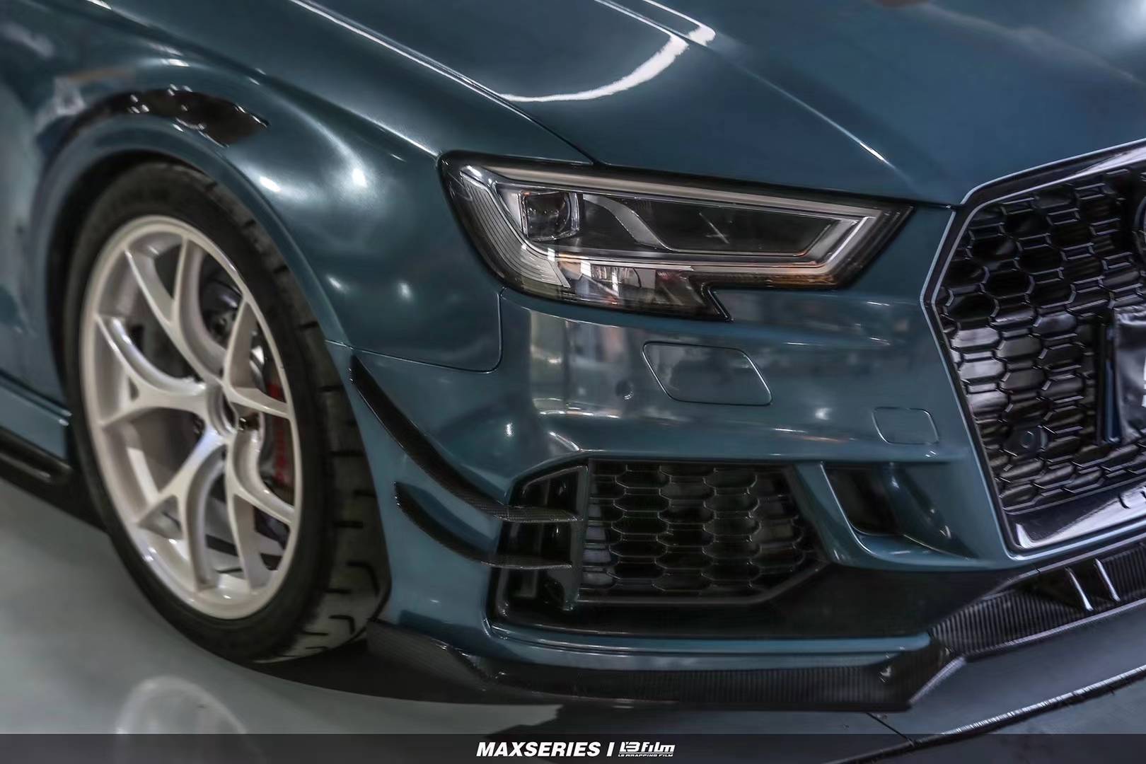 lbfilm改色膜原厂漆青山黛,audi限量款专属配色_漆青山_audi_原厂