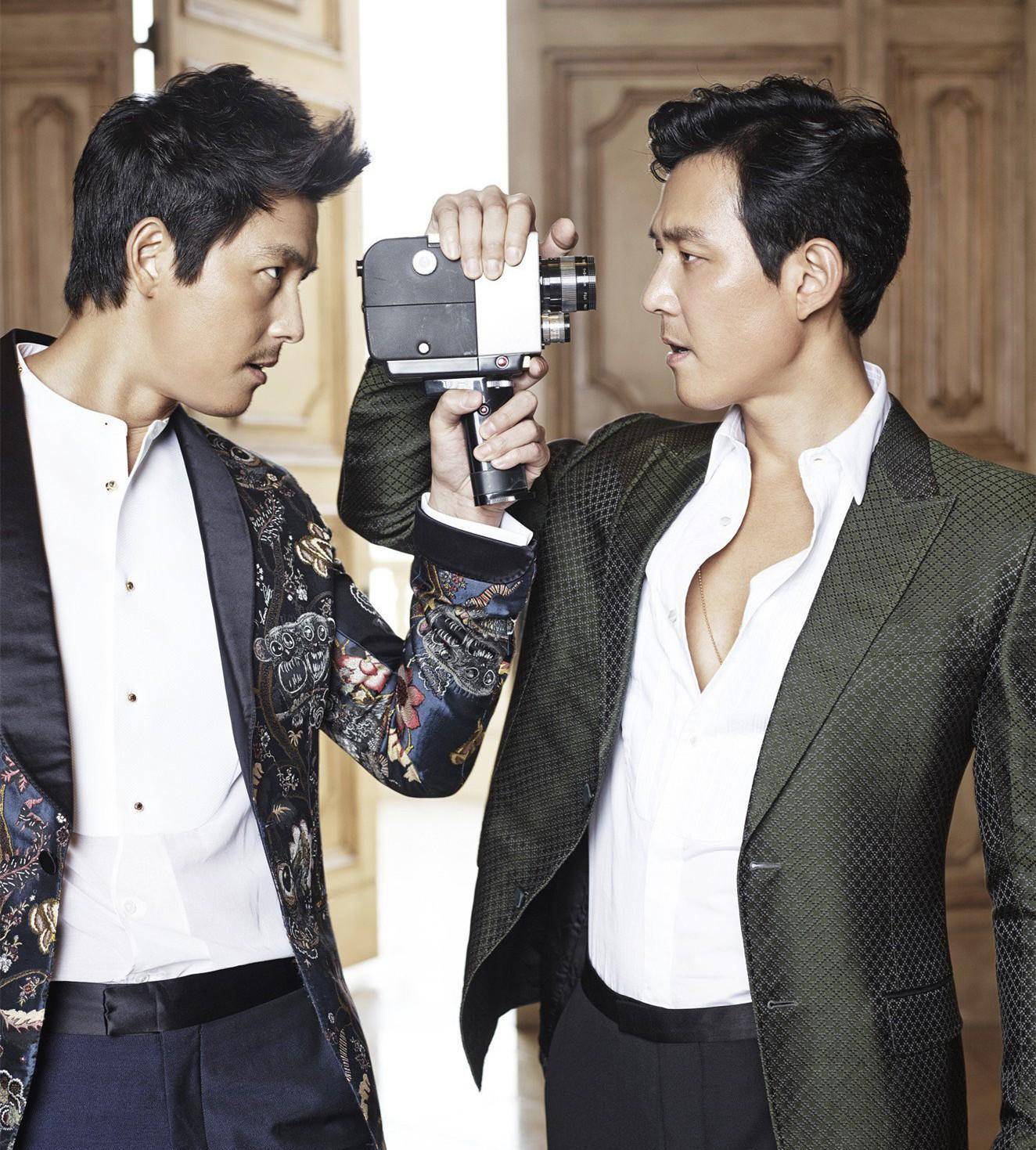 原创韩国顶级男神李政宰郑雨盛从日出城市到清潭洞夫妇