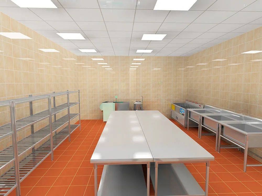 商用厨房洗碗间设计需要注意什么?_餐厅_平台_设施