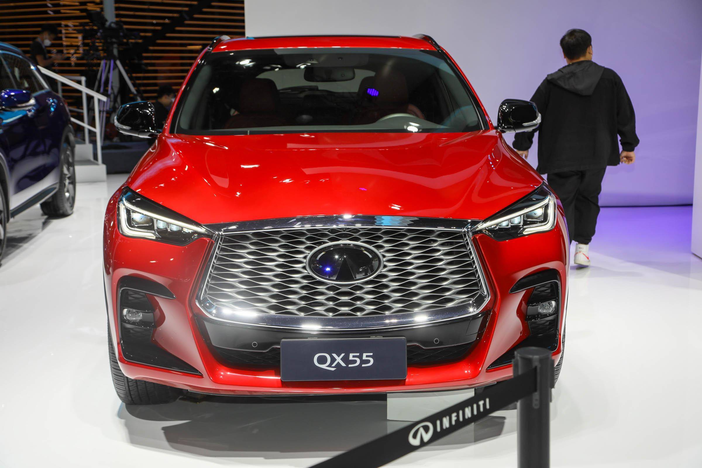 溜背轎跑suv 英菲尼迪qx55將於成都車展上市 搭載2.