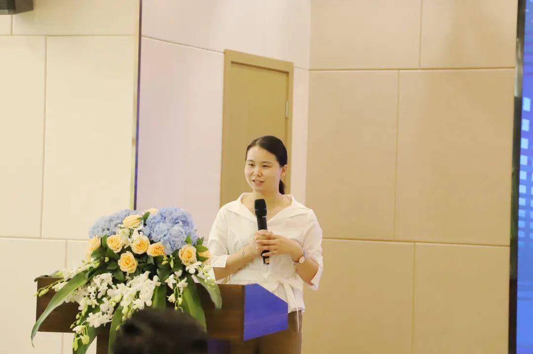 公司副总詹静女士从未来商机,市场需求,资源整合优势等方面,深入浅出