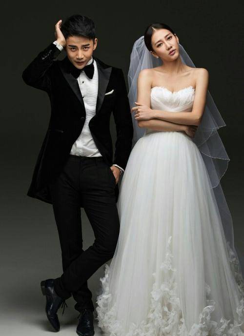 娱乐圈明星的最美婚纱照,张杰谢娜幸福,唐嫣罗晋甜蜜_婚礼_爱情_李茂