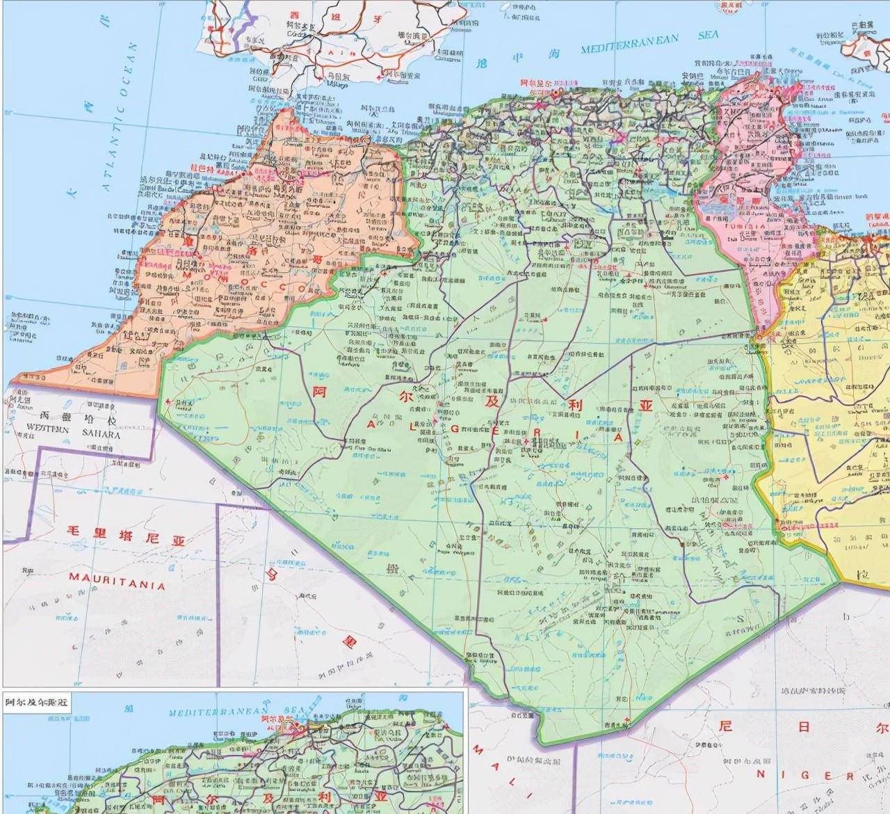 自南苏丹从苏丹分出去之后,阿尔及利亚就成为非洲最大的国家.