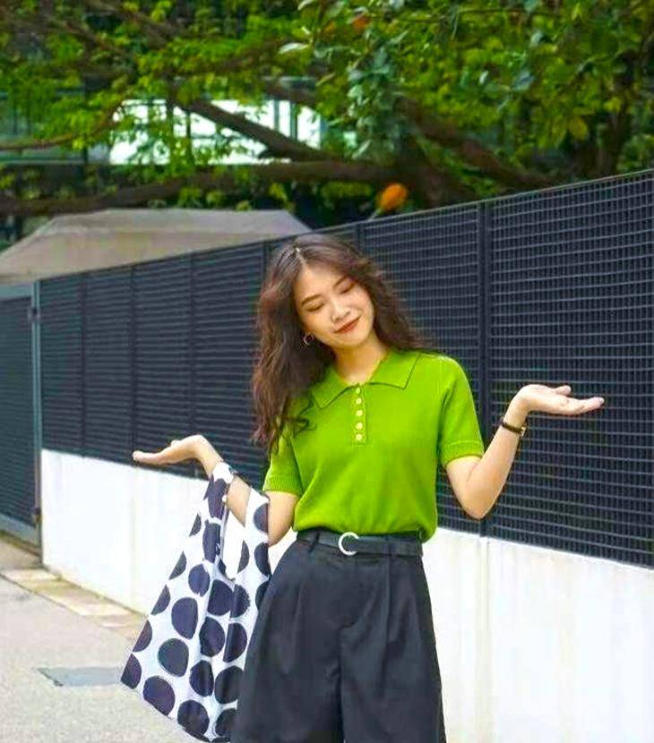 原创简约风的工装短裤显瘦又遮丑包容你的所有不完美