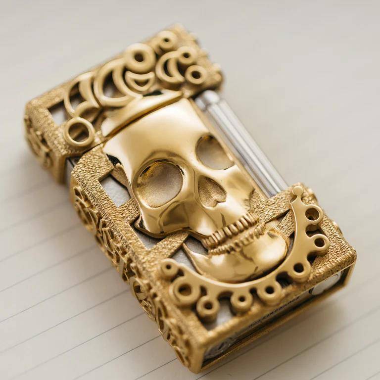 打火机mythic skull永恒的凝视高定限量系列_科斯塔斯_的设计_艺术