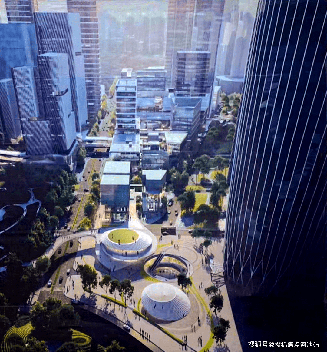 深圳“后海总部基地”那些正在和将要建的新项目介绍！_建筑_@ennead_地块