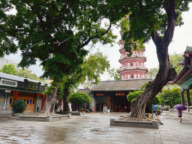 广州市中心著名的“千年古刹”，名字很特别，地理位置也比较隐蔽
