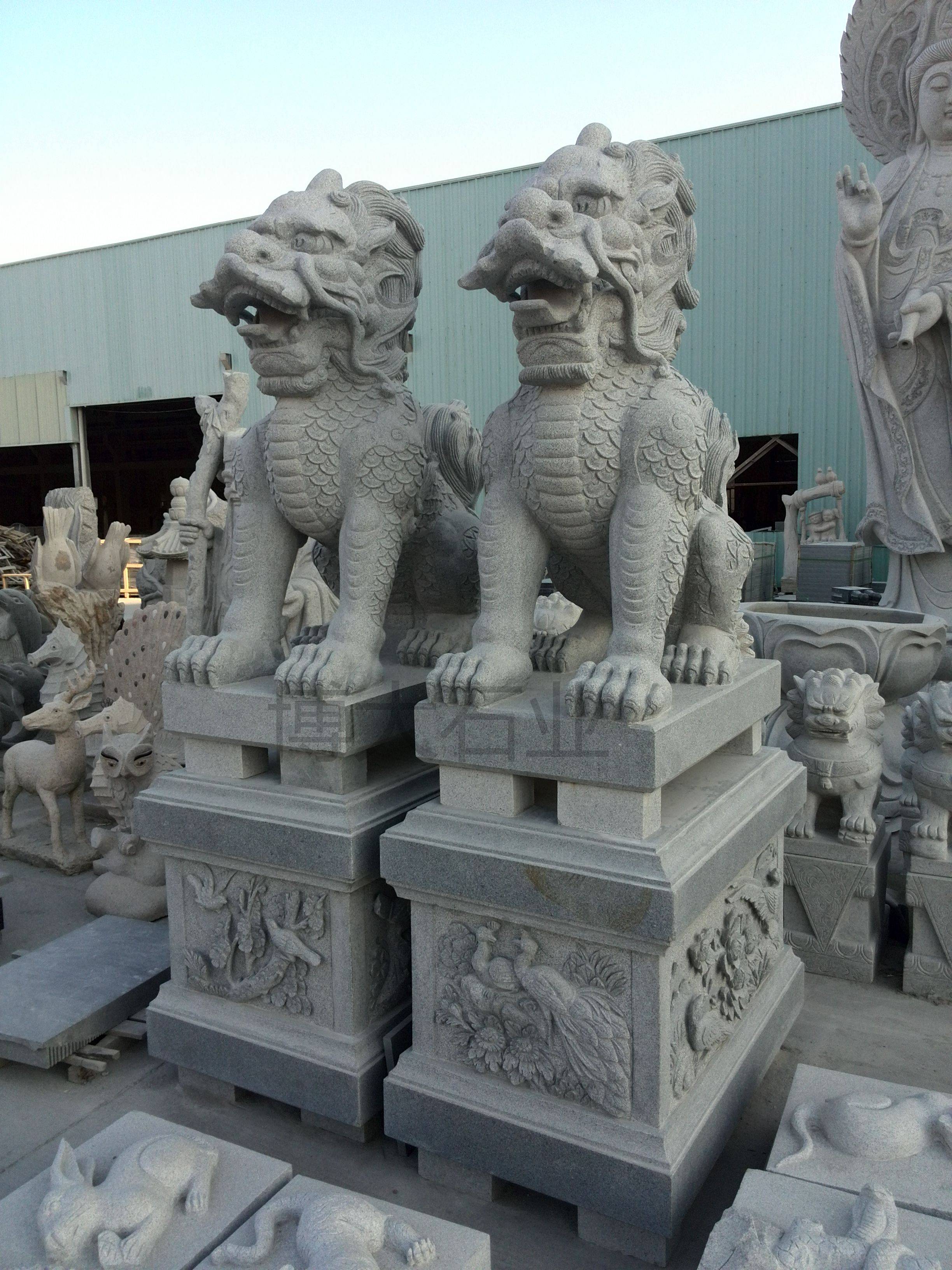 石雕麒麟如何开光_独角兽_惠安_吉祥