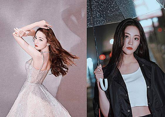 热巴与闺蜜祝绪丹游玩迪士尼,看到她的"素颜",确定是28岁?