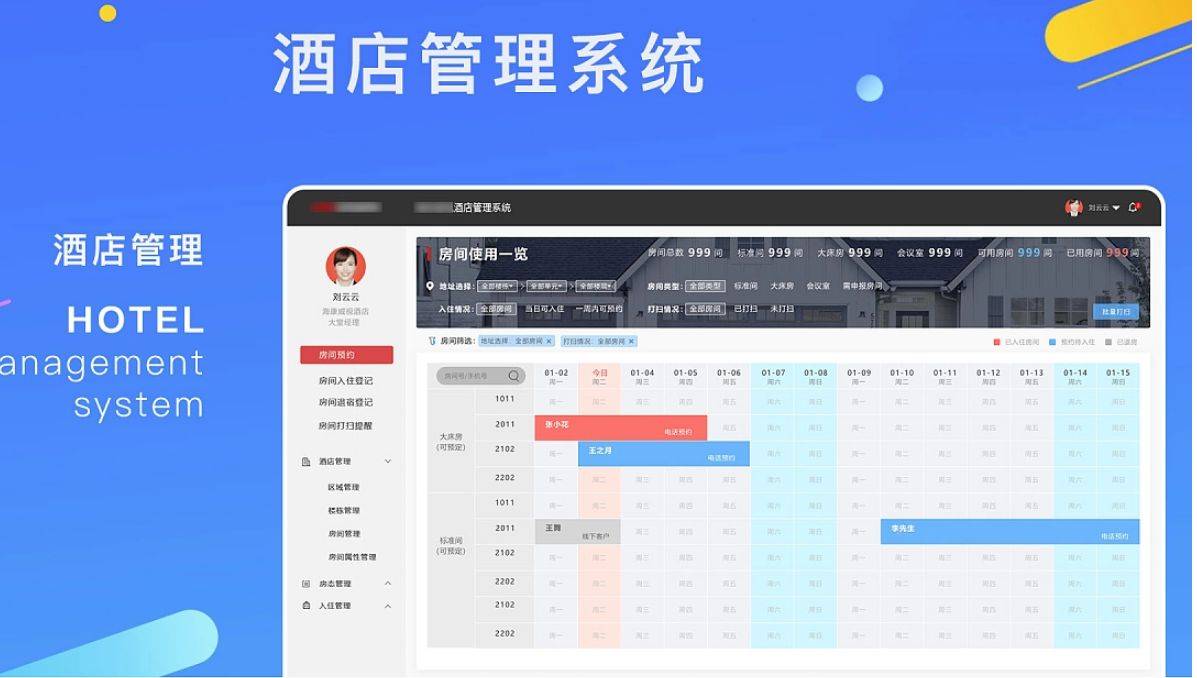 酒店预订系统