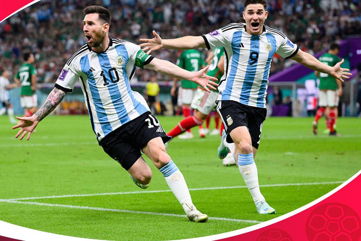 “阿根廷”世界杯-梅西传射+贴地斩世界波阿根廷2-0墨西哥