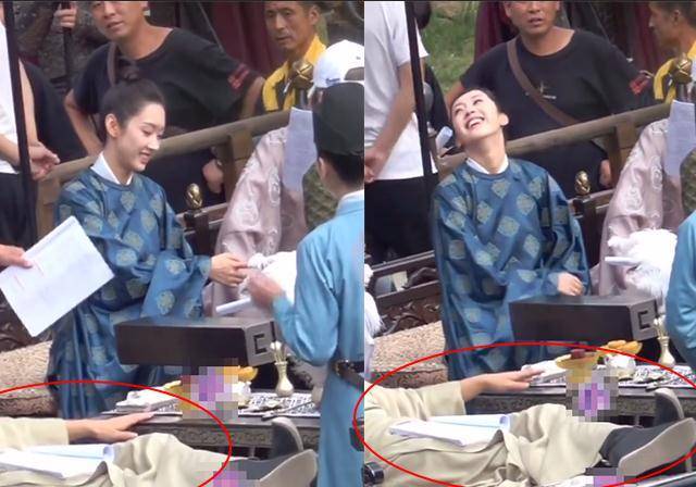 《梦醒长安》宣璐路透来袭,和工作人员现场打闹,一旁成毅成亮点