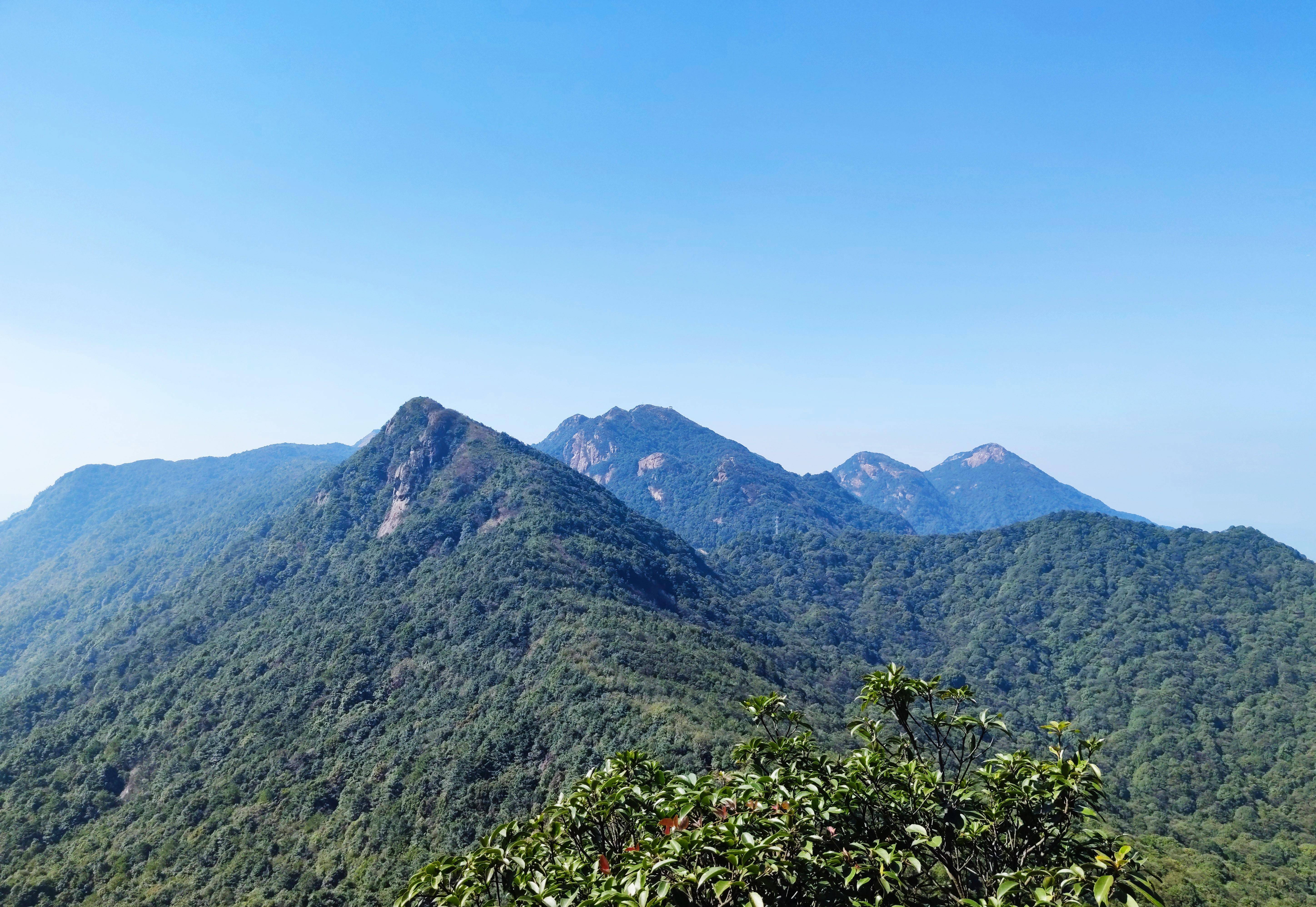 从化三角髻登山入口图片