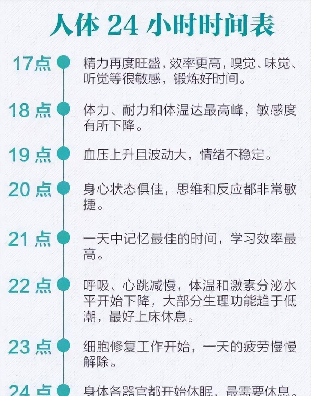 24小时安排表图片