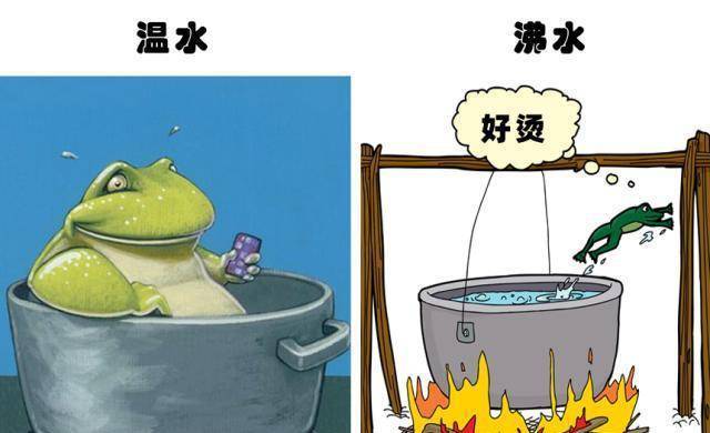 相信温水煮青蛙的故事很多人都有听过,即:如果将青蛙放置于温水之中