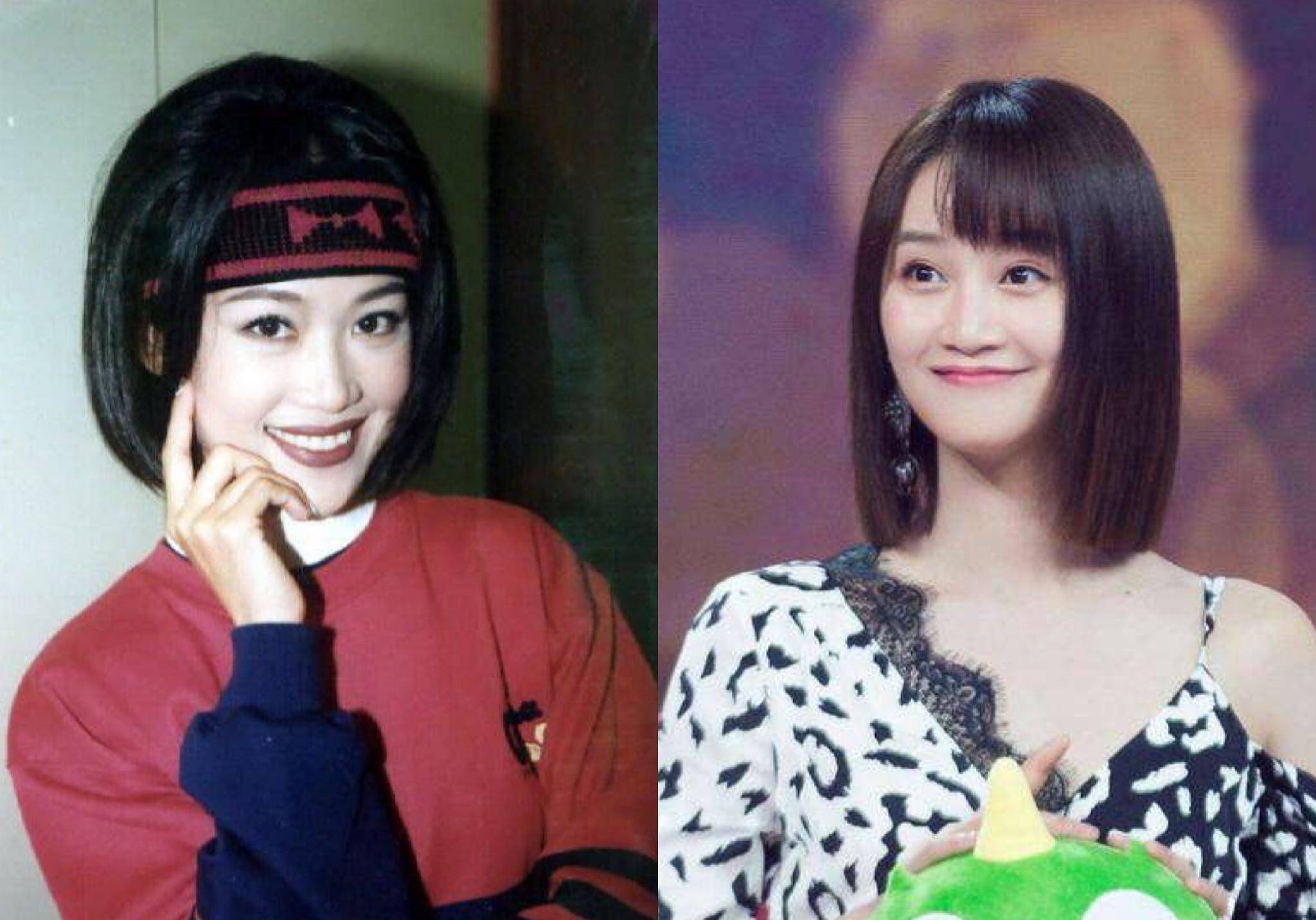 同是正脸杀侧脸垮,蓝盈莹和梁小冰差的是女主脸还是女主命_表情_时尚