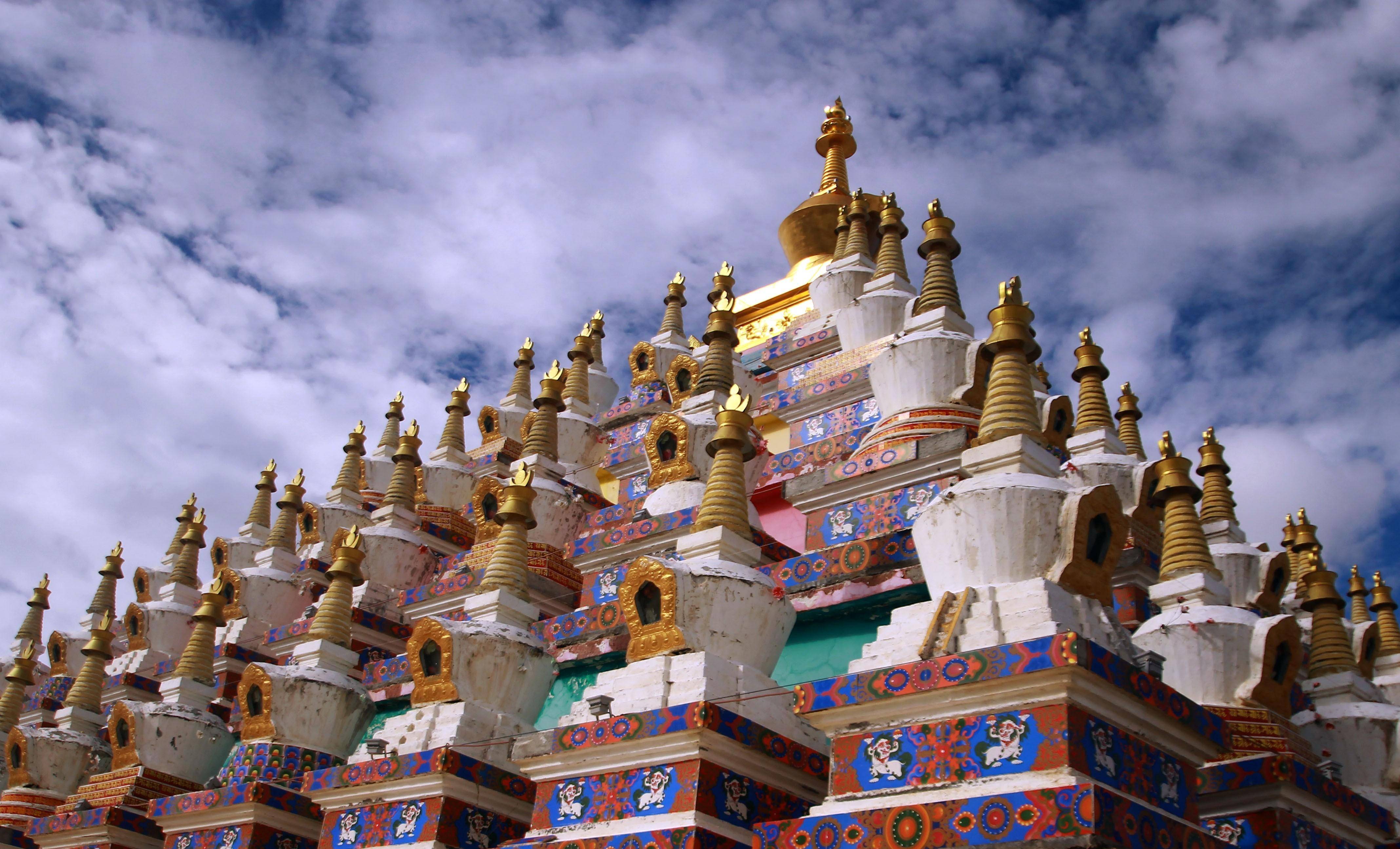 佛塔_数字_佛教