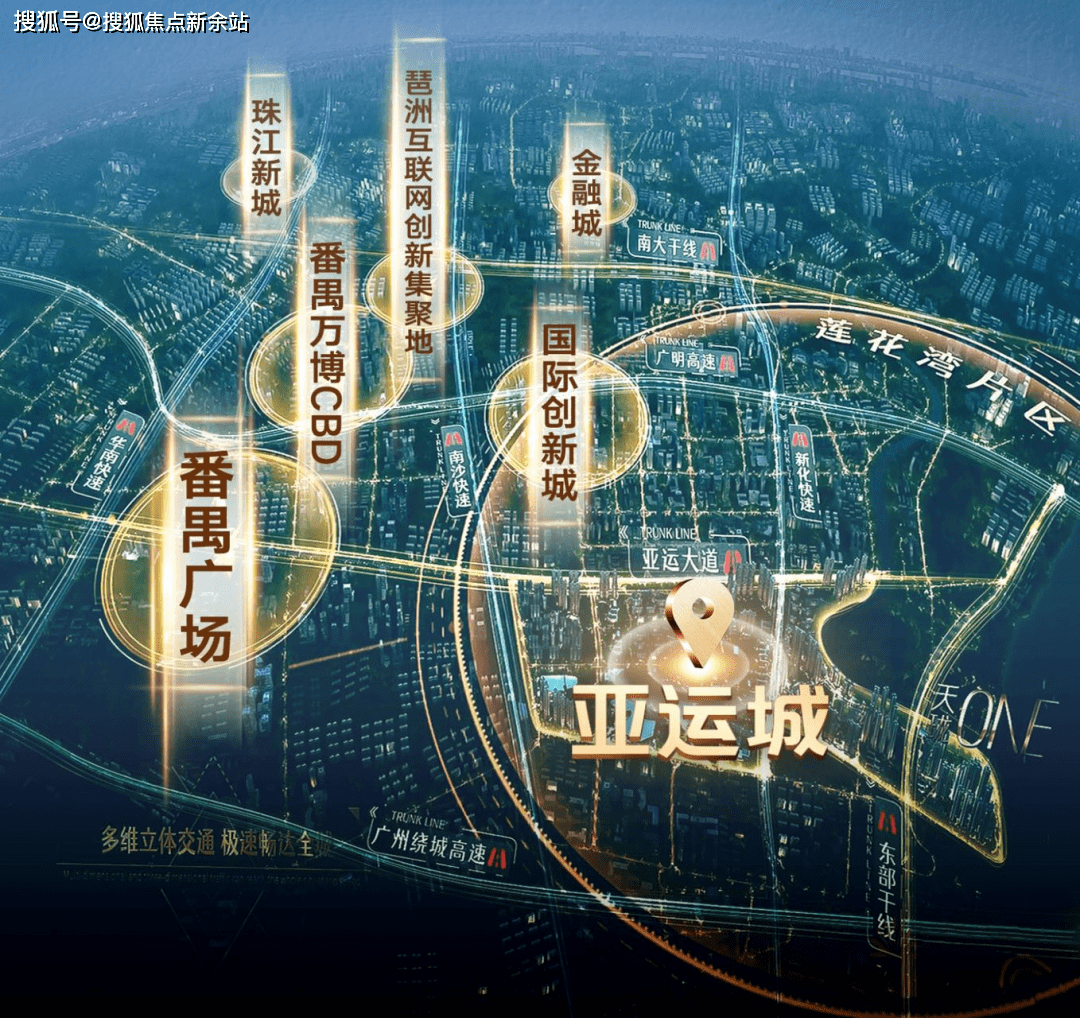 广州亚运城规划图图片