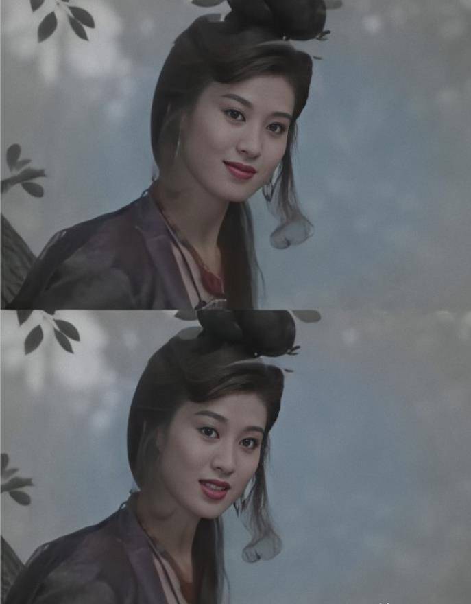在93版《武则天》全员美人的情况下,郑爽饰演的王皇后颜值依旧当仁不