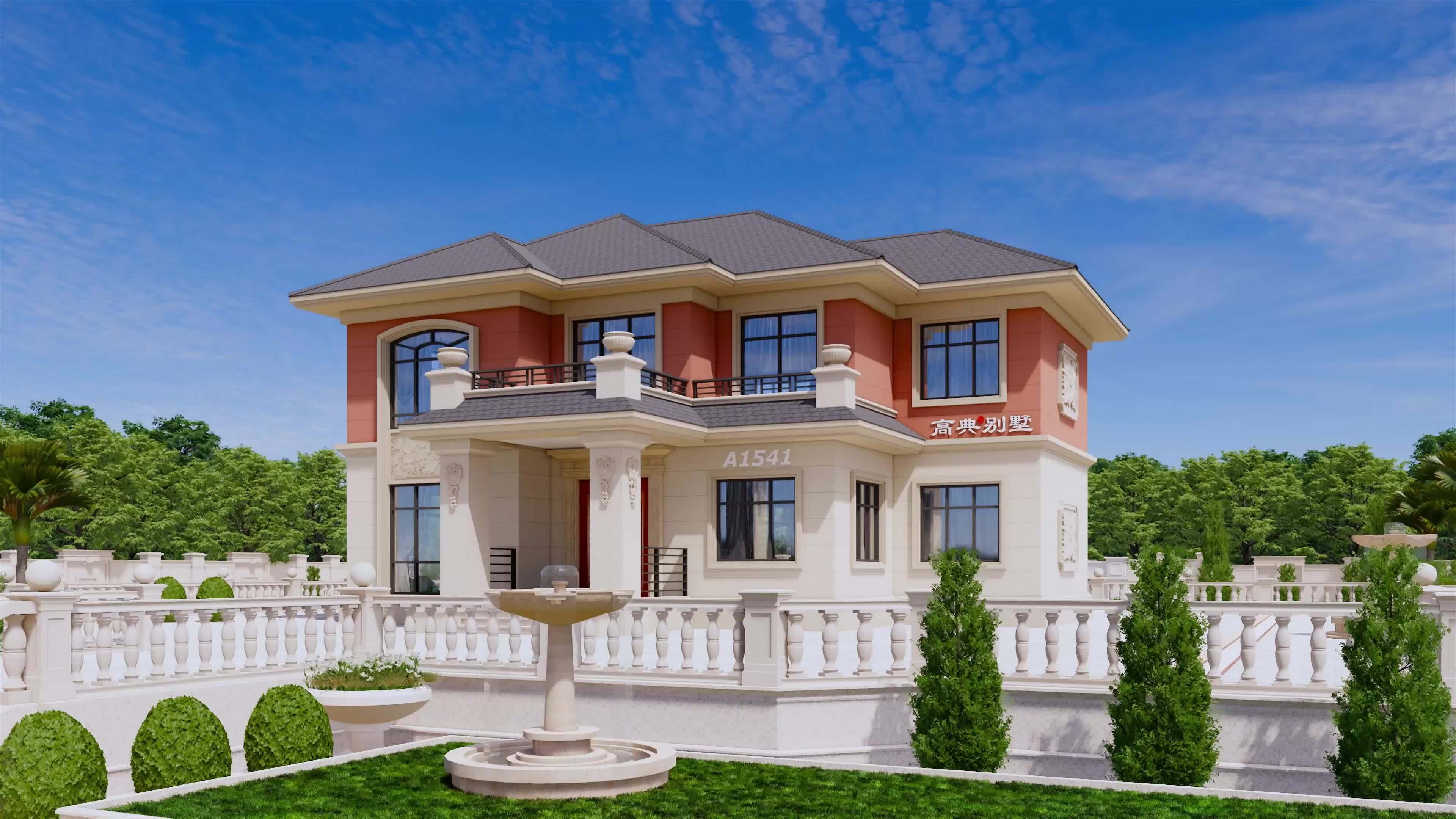 2023年乡村别墅设计图,新两层设计