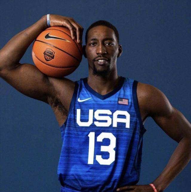 比气质杜兰特从来没输过,奥运定妆照杜兰特太显眼_阿德巴约_造型_投篮