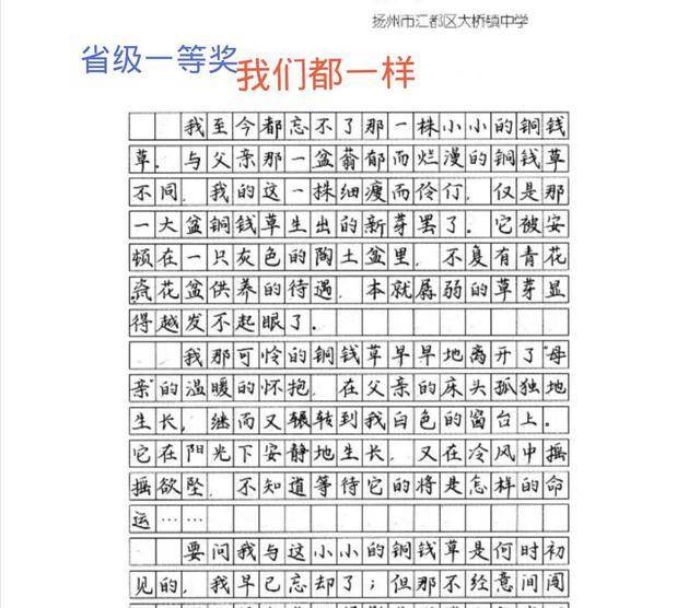 全程干货（中考满分作文600字）中考十篇必看满分作文带题目 第1张