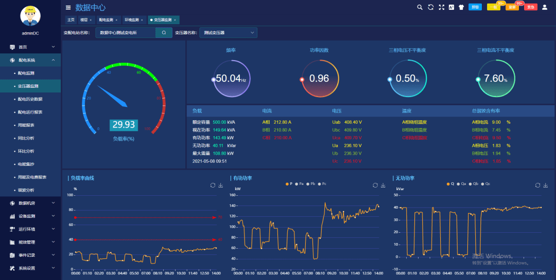 安科瑞动环监控系统在数据中心的应用_监测_显示_运行