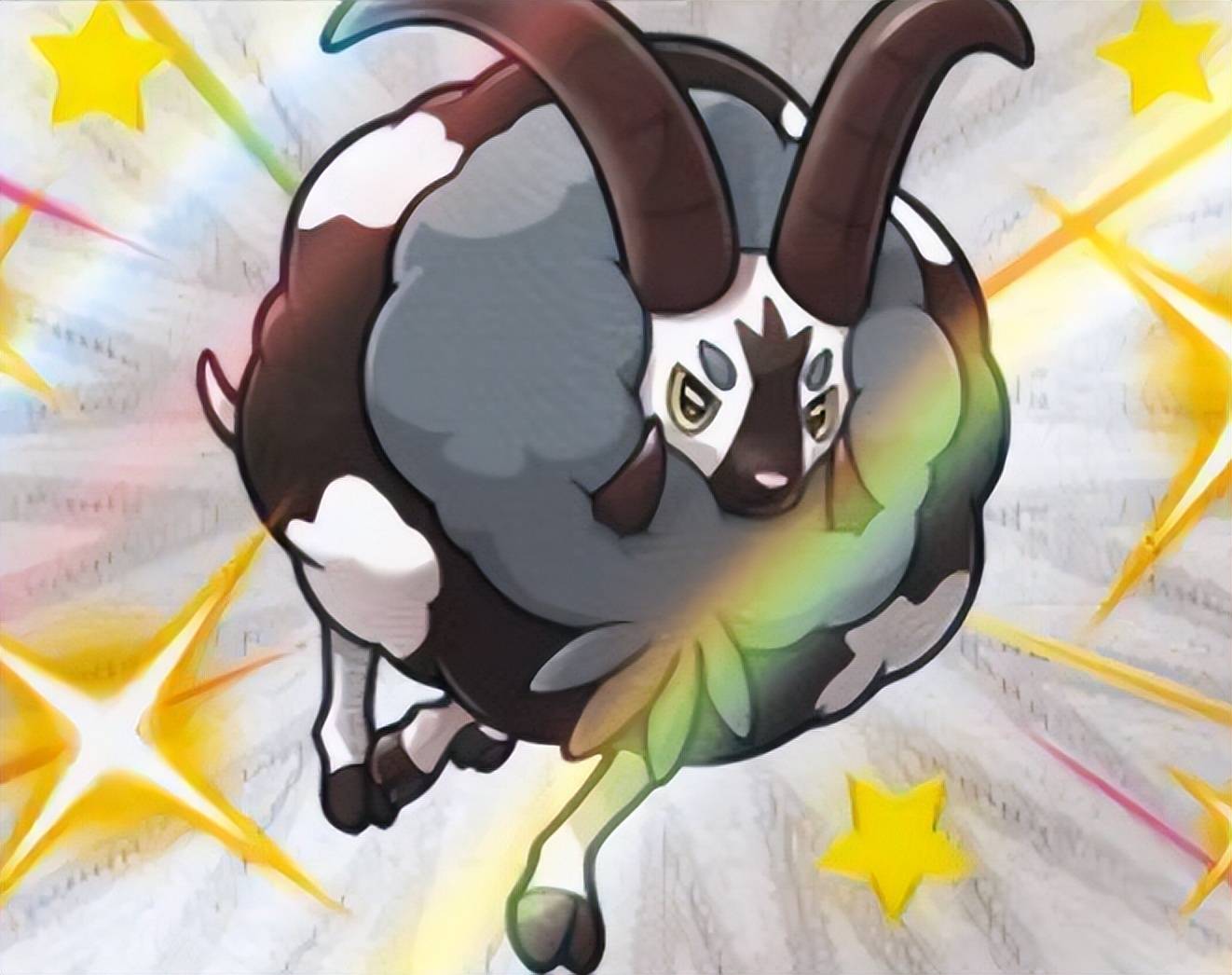 《宝可梦》虽然没输出,但毛毛角羊的耐久也不是谁都能碰瓷的!