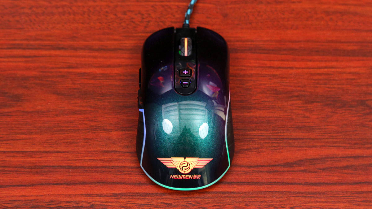 新贵GX6 Pro幻彩漆有线游戏鼠标评测：炫彩外观，出色手感