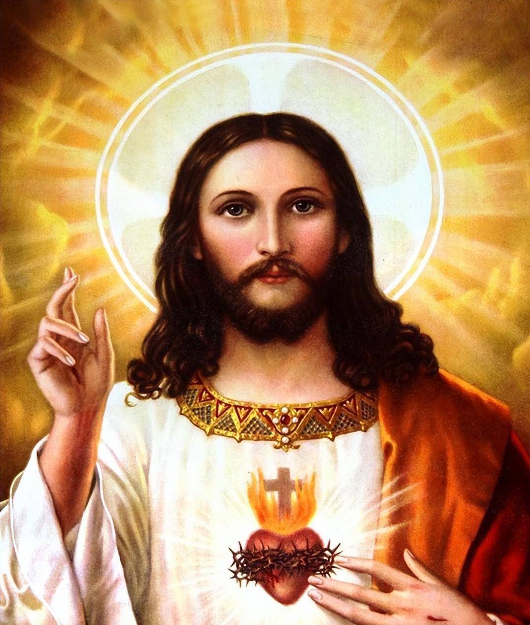 在早期的西方,基督徒将他们神圣的始祖——耶稣用美丽的光环来围绕.